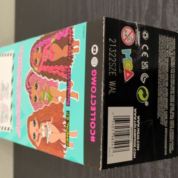 L.O.L. Surprise! Coastal Q.T. Doll with Brown Hair and Blue Eyes - Picture 9 of 9